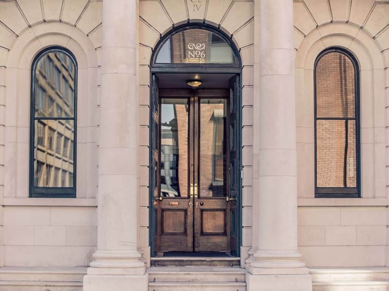 front door at no 6 kildare street